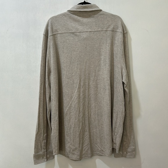 THREADS 4 THOUGHT MEN LONG SLEEVE BUTTON DOWN SHIRT SZ XXL - Picture 2 of 8